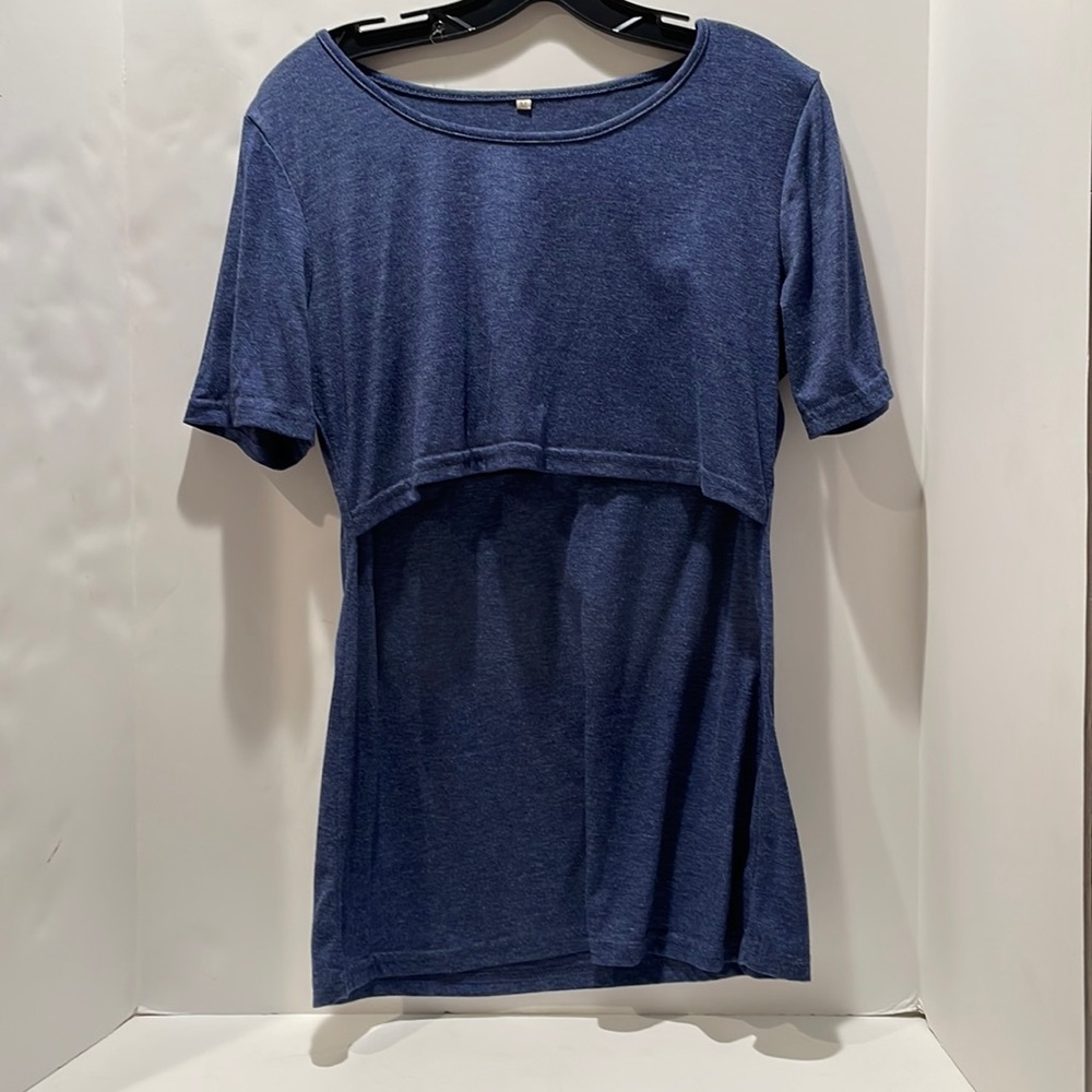 Short Sleeve Nursing Top